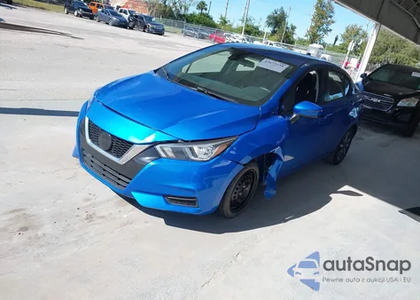 2021 Nissan Versa Sv Xtronic Cvt из США, поврежденный, VIN 3N1CN8EVXML824651